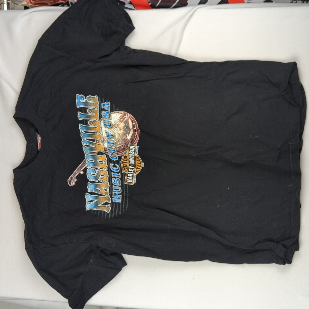 Harley-Davidson motorcycles Nashville Tennessee music City tee XL